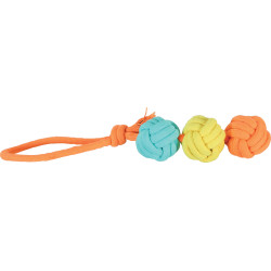Jouet chien twist 3 balles 42cm de Zolux - Produit pour animaux dans Z002