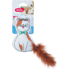 Jouet chat chatouille chat fleur de Zolux - Produit pour animaux dans Z002