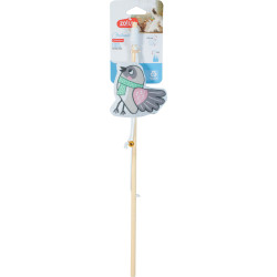 Jouet chat chatouille cap oiseau pois de Zolux - Produit pour animaux dans Z002