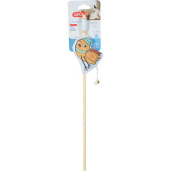 Jouet chat chatouille cap oiseau vert de Zolux - Produit pour animaux dans Z002