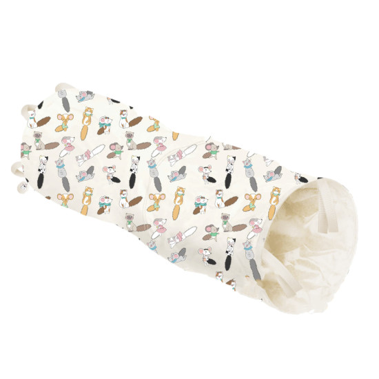 Chatouille tunnel droit pour chat 50cm de Zolux - Produit pour animaux dans Z002