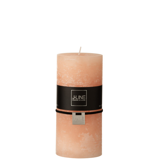 BOUGIE CYL PECHE L de J-Line by Jolipa - Déco intérieur dans J037