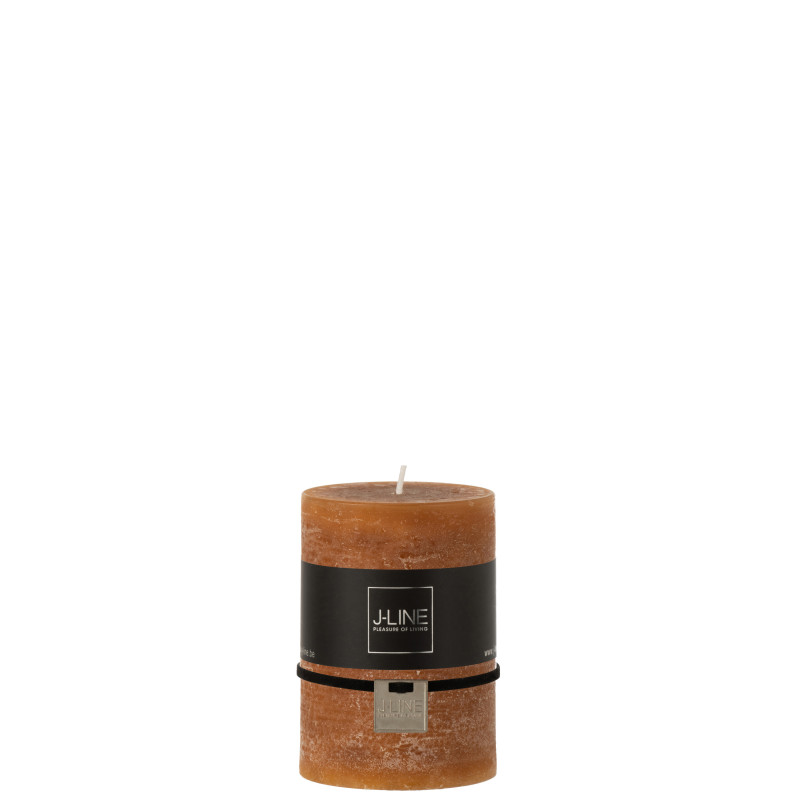 BOUGIE CYL CARAMEL M de J-Line by Jolipa - Déco intérieur dans J037