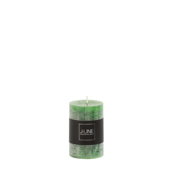 BOUGIE CYL VERT CLAIR S de J-Line by Jolipa - Déco intérieur dans J037