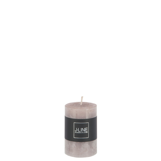 BOUGIE CYL TAUPE S de J-Line by Jolipa - Déco intérieur dans J037