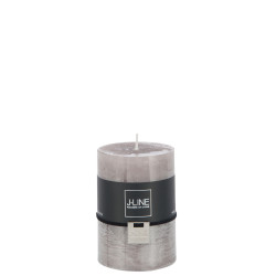 BOUGIE CYL TAUPE M de J-Line by Jolipa - Déco intérieur dans J037