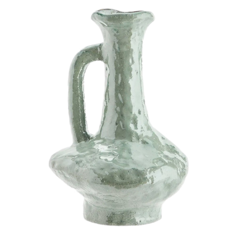 VASE EN GRES VERT CLAIR D21X32.5CM de Madam Stoltz dans M124