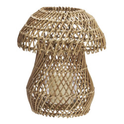 LANTERNE EN ROTIN NATUREL D23X28CM de Madam Stoltz dans M124