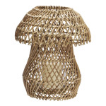 LANTERNE EN ROTIN NATUREL D23X28CM de Madam Stoltz dans M124
