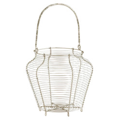EGOUTTOIR VAISSELLE EN FER LAITON D20X20CM de Madam Stoltz dans M124