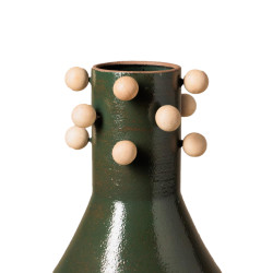 VASE OLIVE A POIS de Chehoma dans C062