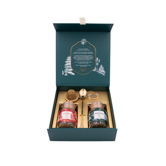 Coffret delices the et tisane de noel bio de Herboristerie et Esotérisme à Libourne dans A1531