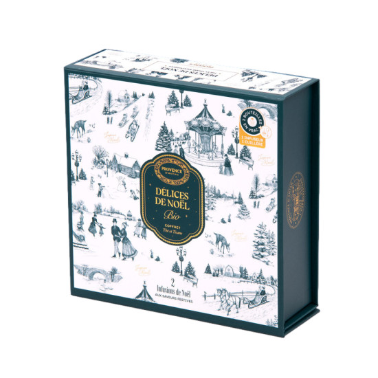 Coffret delices the et tisane de noel bio de Herboristerie et Esotérisme à Libourne dans A1531