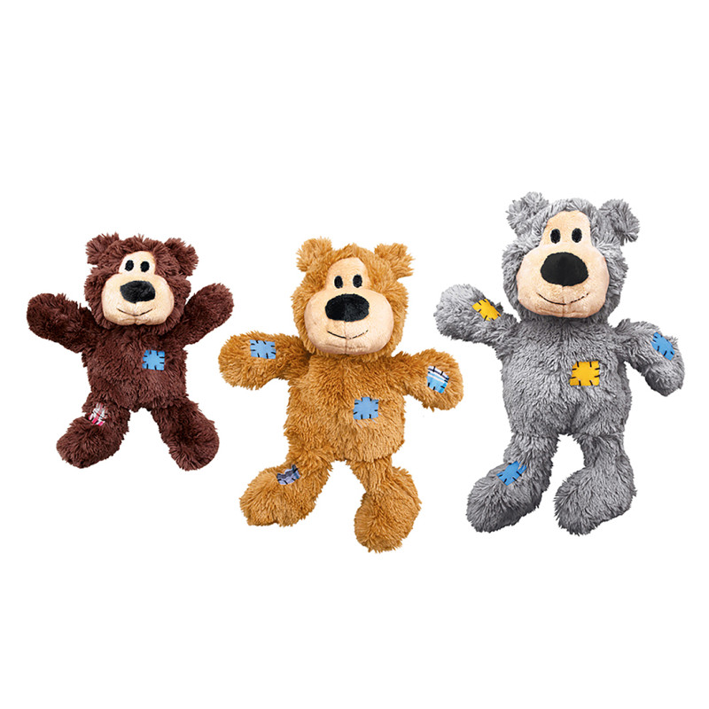 Jouet chien ours kong wild knots de Animalerie Libourne et Bordeaux - Gironde dans L043