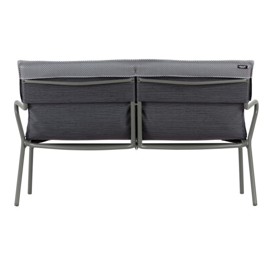 fauteuil VENCE 2p+matelas silver/titane de Lafuma - transat dans L033