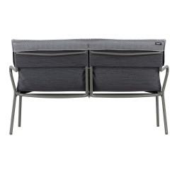 fauteuil VENCE 2p+matelas silver/titane de Lafuma - transat dans L033