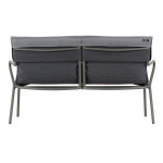 fauteuil VENCE 2p+matelas silver/titane de Lafuma - transat dans L033