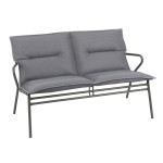 fauteuil VENCE 2p+matelas silver/titane de Lafuma - transat dans L033