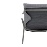 fauteuil VENCE 2p+matelas silver/titane de Lafuma - transat dans L033