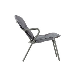 fauteuil VENCE 2p+matelas silver/titane de Lafuma - transat dans L033