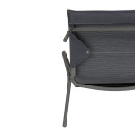 Banquette Vence +matelas dark grey/titane de Lafuma - transat dans L033