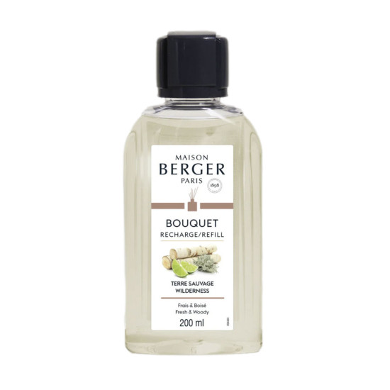 RECHARGE TERRE SAUVAGE 200ML de Lampe Berger Paris - parfums et diffuseurs dans M1081