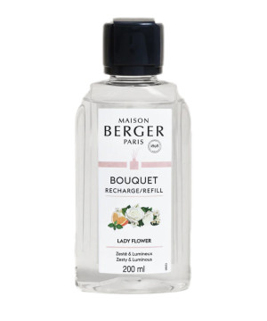 RECHARGE LADY FLOWER 200ML de Lampe Berger Paris - parfums et diffuseurs dans M1081