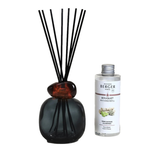 BOUQUET MINERAL NOIR/AMBRE de Lampe Berger Paris - parfums et diffuseurs dans M1081