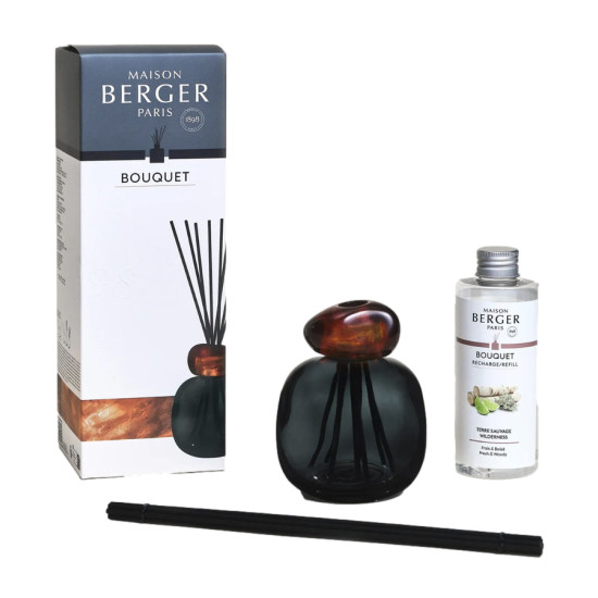 BOUQUET MINERAL NOIR/AMBRE de Lampe Berger Paris - parfums et diffuseurs dans M1081
