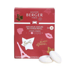 RECHARGE VOITURE SWEET LOLITA X2 de Lampe Berger Paris - parfums et diffuseurs dans M1081
