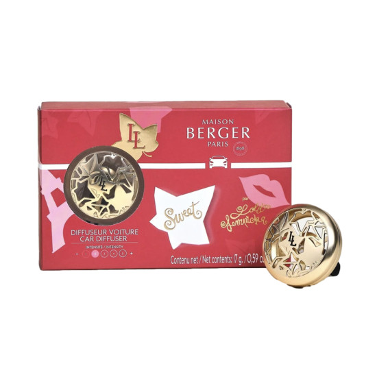 DIFFUSEUR VOITURE SWEET LOLITA de Lampe Berger Paris - parfums et diffuseurs dans M1081
