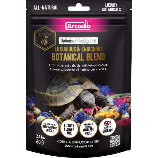 Melange fleur seche tortue optim-indulgence 60g de Superfish - Aquadistri - accessoires pour aquarium et bassin dans A075