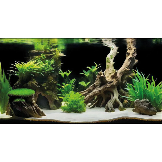Poster deco pour aquarium g4 120x49 cm de Superfish - Aquadistri - accessoires pour aquarium et bassin dans A075