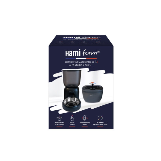 Distributeur de croquettes + fontaine à eau de Hamiform et Anju beauté dans S1591