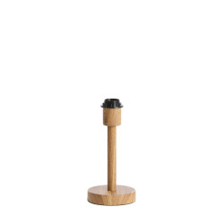 PIED DE LAMPE WASHINGTON BOIS NATUREL D12 H26CM de Jardinerie Bordeaux Libourne Gironde dans L1371