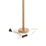 PIED DE LAMPE WASHINGTON BOIS NATUREL D12 H26CM de Jardinerie Bordeaux Libourne Gironde dans L1371