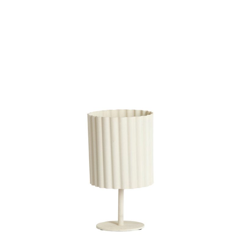LAMPE DE TABLE ARDALES CREME D16 H30CM de Jardinerie Bordeaux Libourne Gironde dans L1371