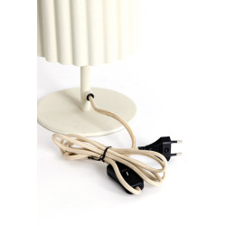 LAMPE DE TABLE ARDALES CREME D16 H30CM de Jardinerie Bordeaux Libourne Gironde dans L1371