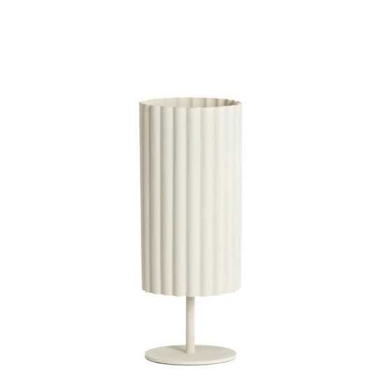 LAMPE DE TABLE ARDALES CREME D16 H42CM de Jardinerie Bordeaux Libourne Gironde dans L1371