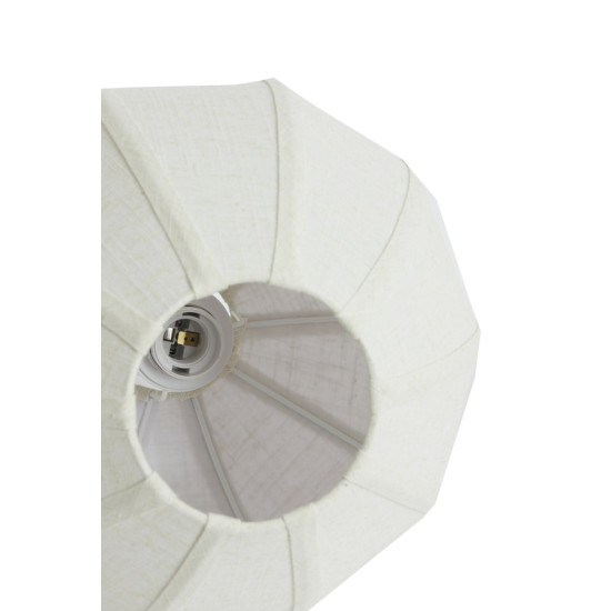 LAMPE DE TABLE SORELLA CREME D30 H56CM de Jardinerie Bordeaux Libourne Gironde dans L1371