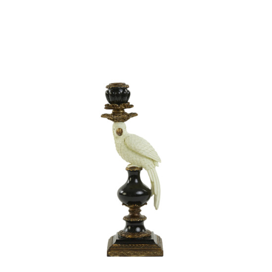 CHANDELIER NYASA NOIR+CREME 11x10x30CM de Jardinerie Bordeaux Libourne Gironde dans L1371