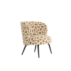 CHAISE DIEYDA TERRA+CREME+NOIR 68x67x72CM de Jardinerie Bordeaux Libourne Gironde dans L1371