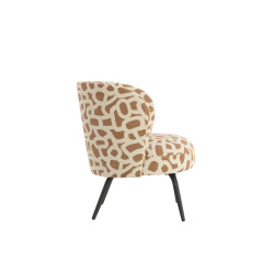 CHAISE DIEYDA TERRA+CREME+NOIR 68x67x72CM de Jardinerie Bordeaux Libourne Gironde dans L1371