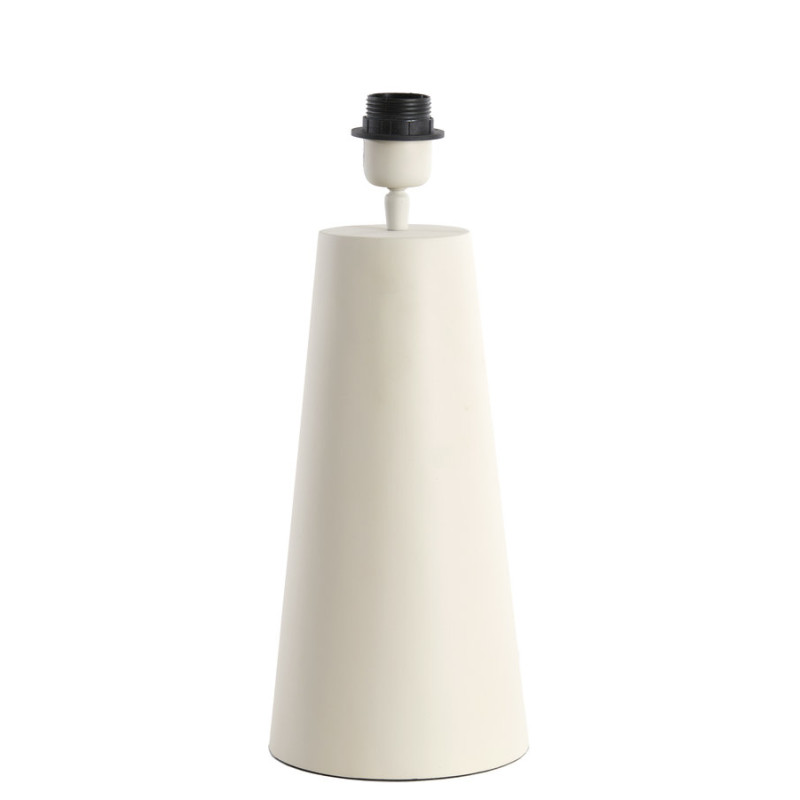 PIED DE LAMPE YELOS CREME D16.5 H35CM de Jardinerie Bordeaux Libourne Gironde dans L1371