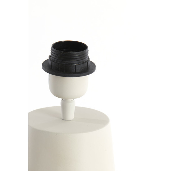 PIED DE LAMPE YELOS CREME D16.5 H35CM de Jardinerie Bordeaux Libourne Gironde dans L1371