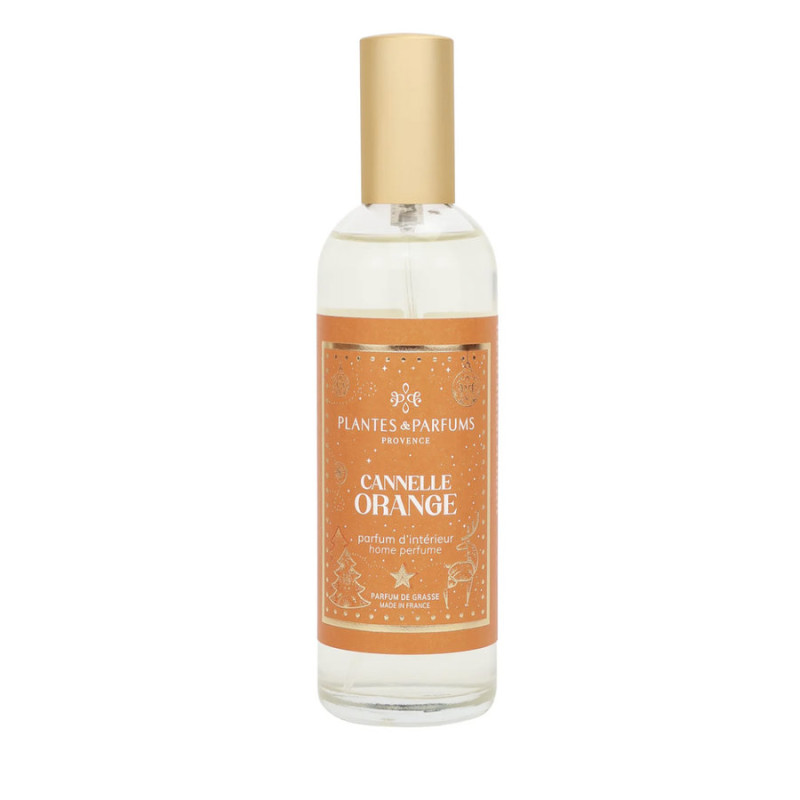 Parfum Interieur Cannelle Orange 100ml de Plantes & Parfums dans A1381