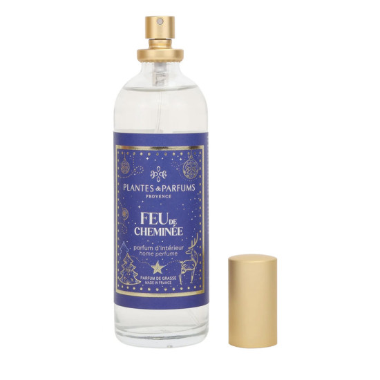 Parfum Interieur Feu de Cheminee 100ml de Plantes & Parfums dans A1381