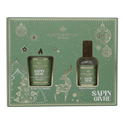 Coffret Sapin Givre de Plantes & Parfums dans A1381