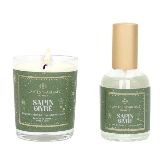 Coffret Sapin Givre de Plantes & Parfums dans A1381