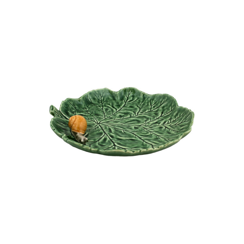 FEUILLE GERANIUM AVEC ESCARGOT de Jardinerie Bordeaux Libourne Gironde dans V066